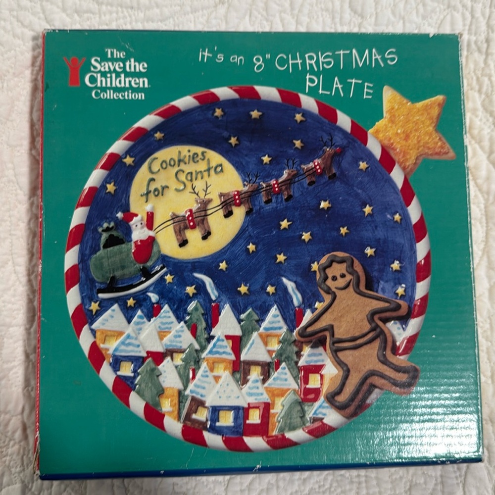 NEW CHRISTMAS PLATE - Picture 2 of 4